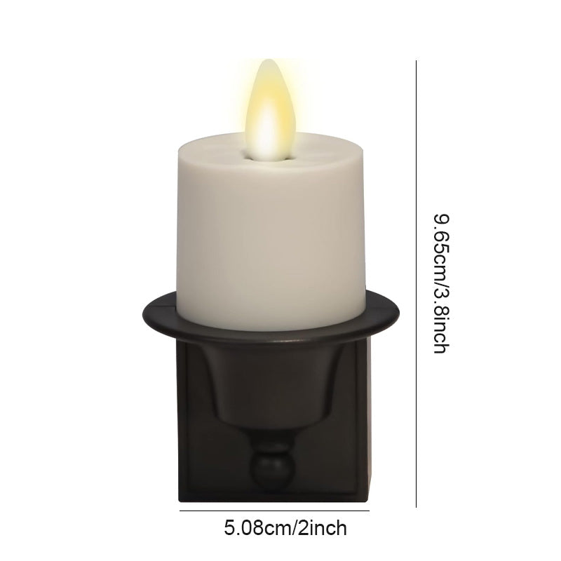 Luce notturna a candela senza fiamma
