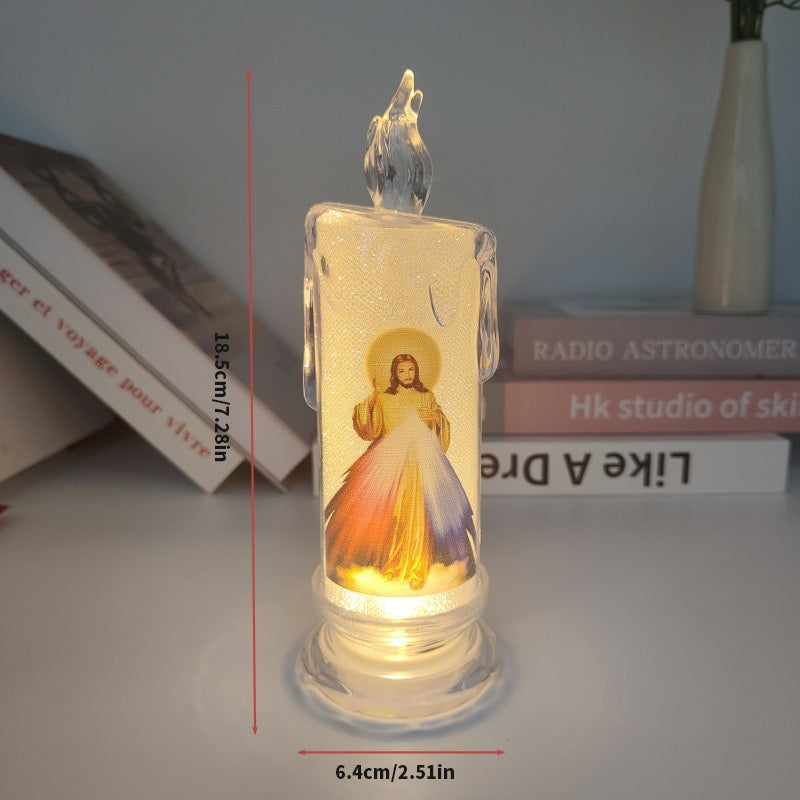 Candele LED senza fiamma per preghiera