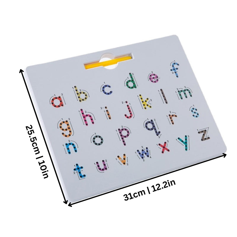 Edizione alfabeto magnetico bifacciale 2 in 1