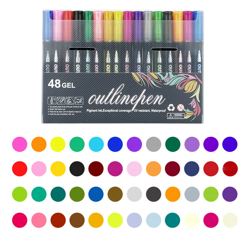 Pennarelli evidenziatori Lightstick Graffiti da colorare