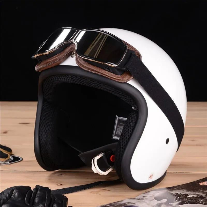 Occhiali da moto d'epoca