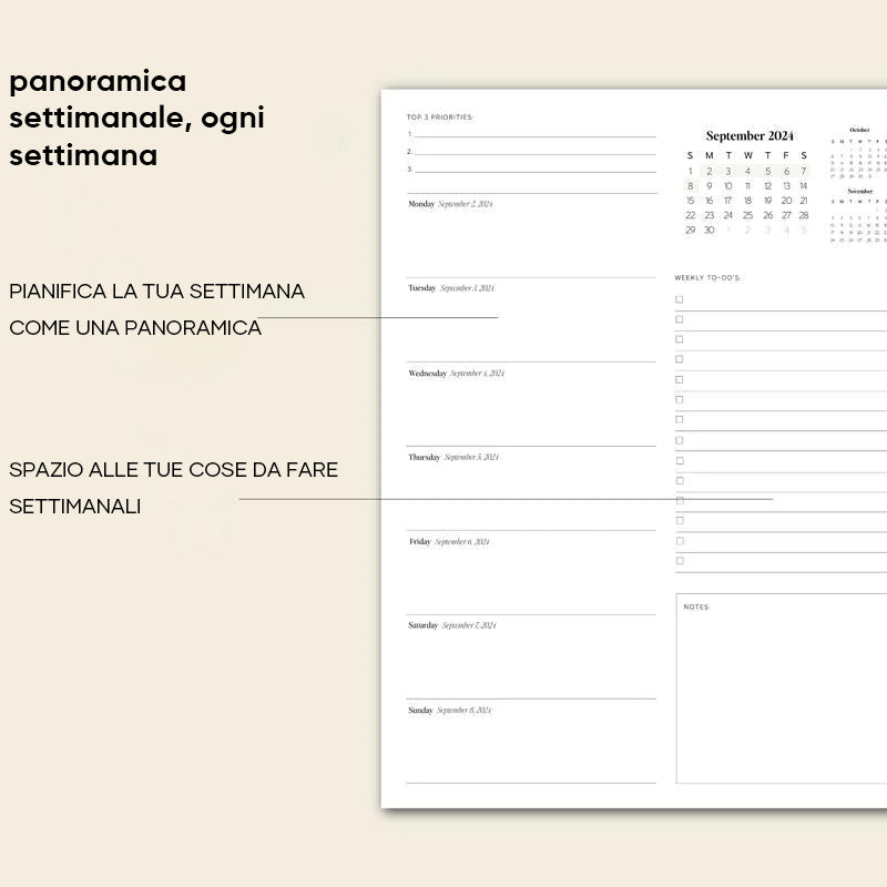 Pianificatore Giornaliero 24-25