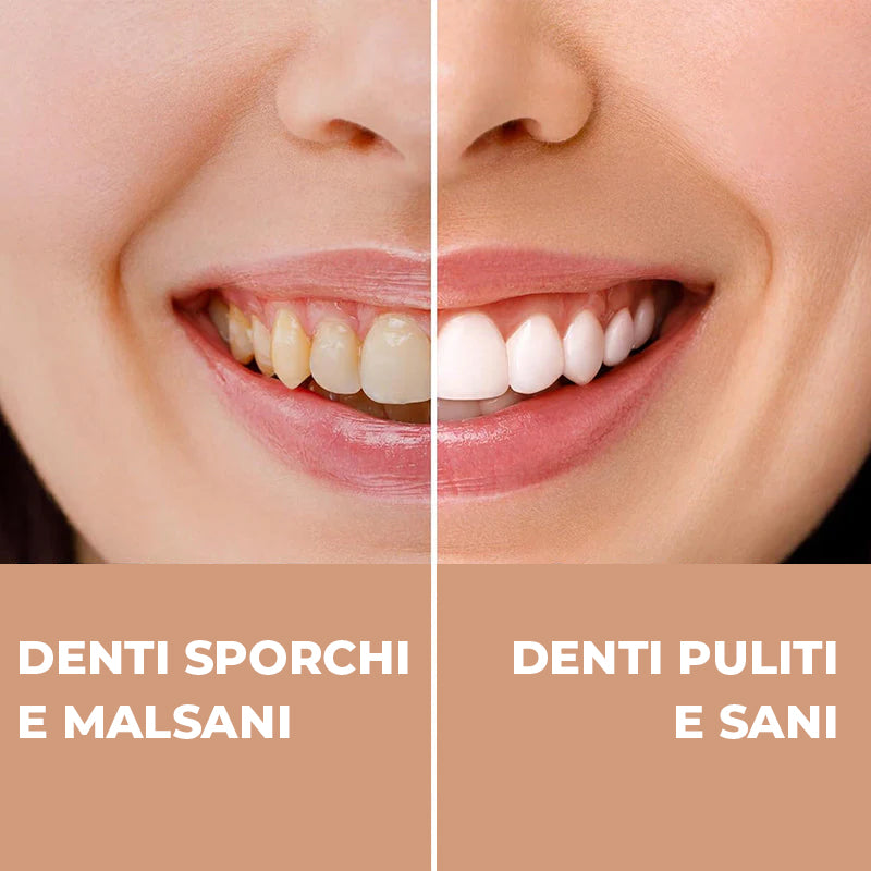 Dentifricio all'idrossiapatite
