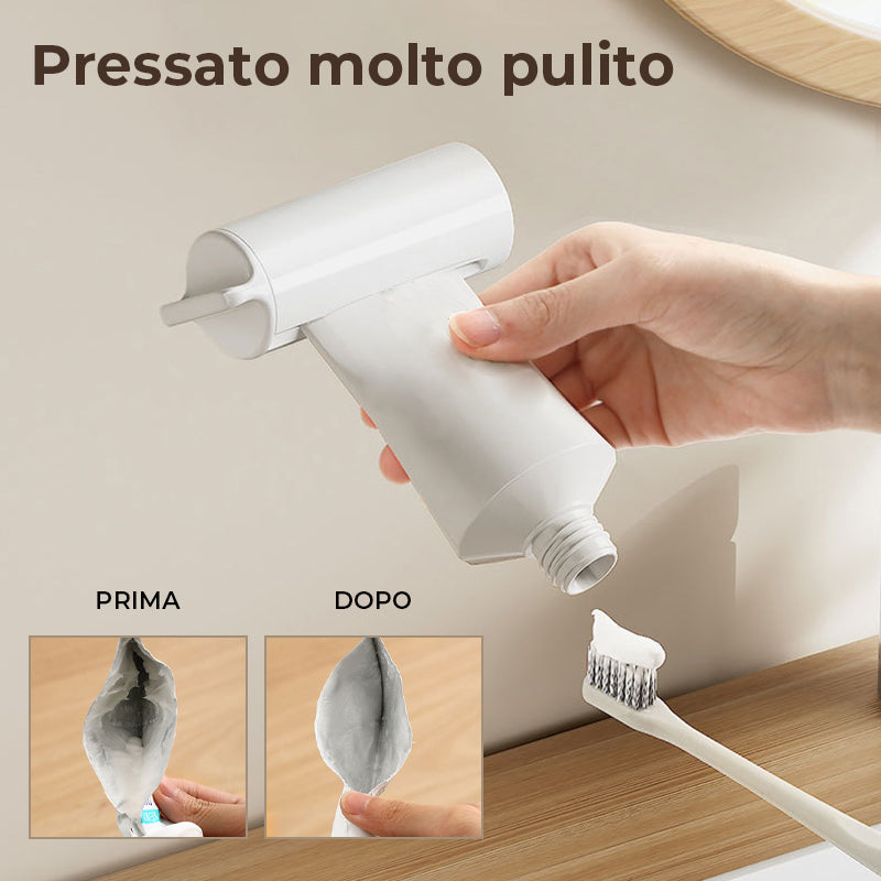 Portaspazzolino da parete con coperchio