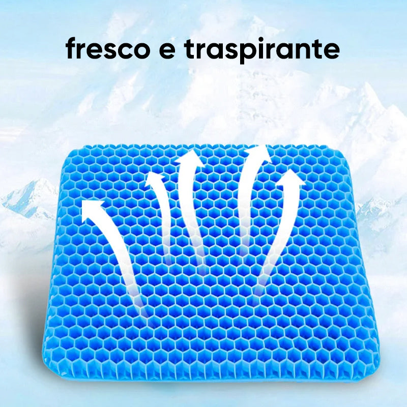 Cuscino in gel a nido d'ape