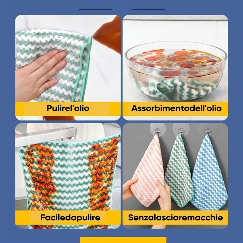 Panno per pulizia in microfibra