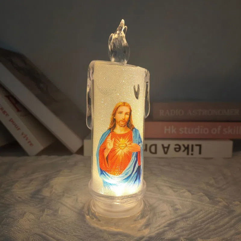 Candele LED senza fiamma per preghiera