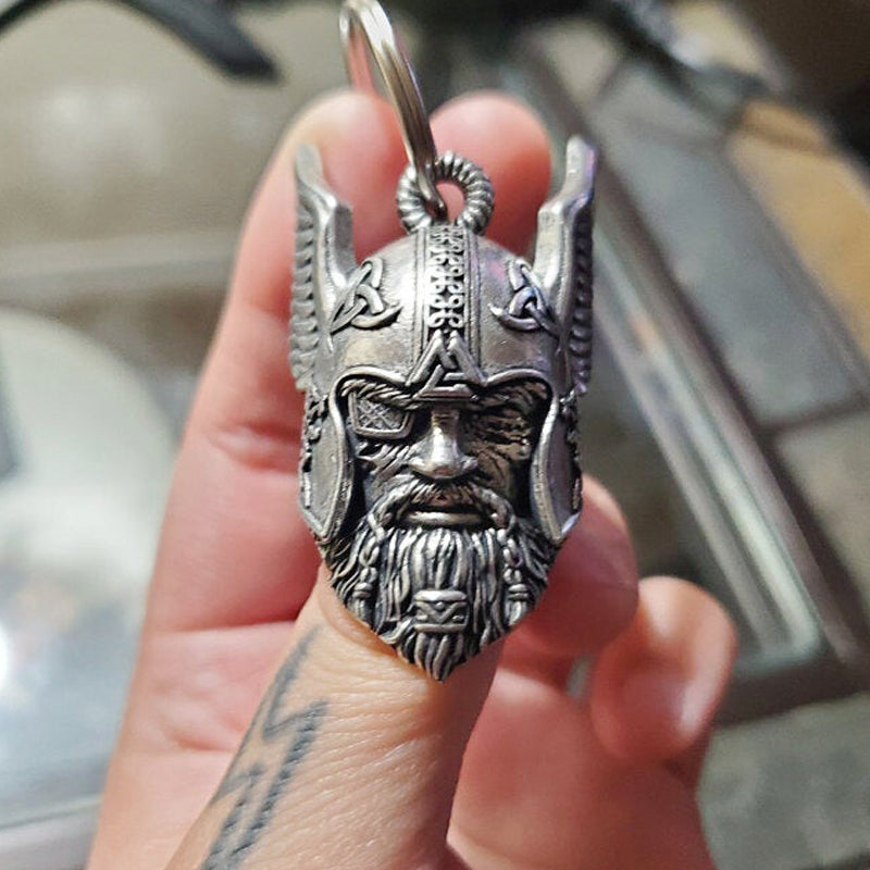 Portachiavi con campana da giro del Dio Guardiano vichingo