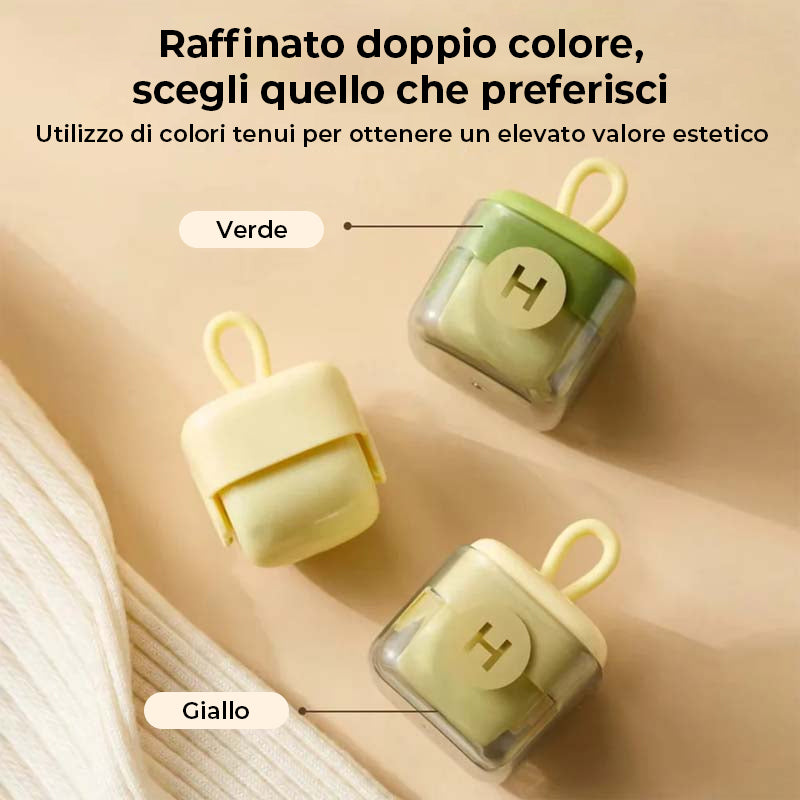 Rullo adesivo riutilizzabile per pelucchi