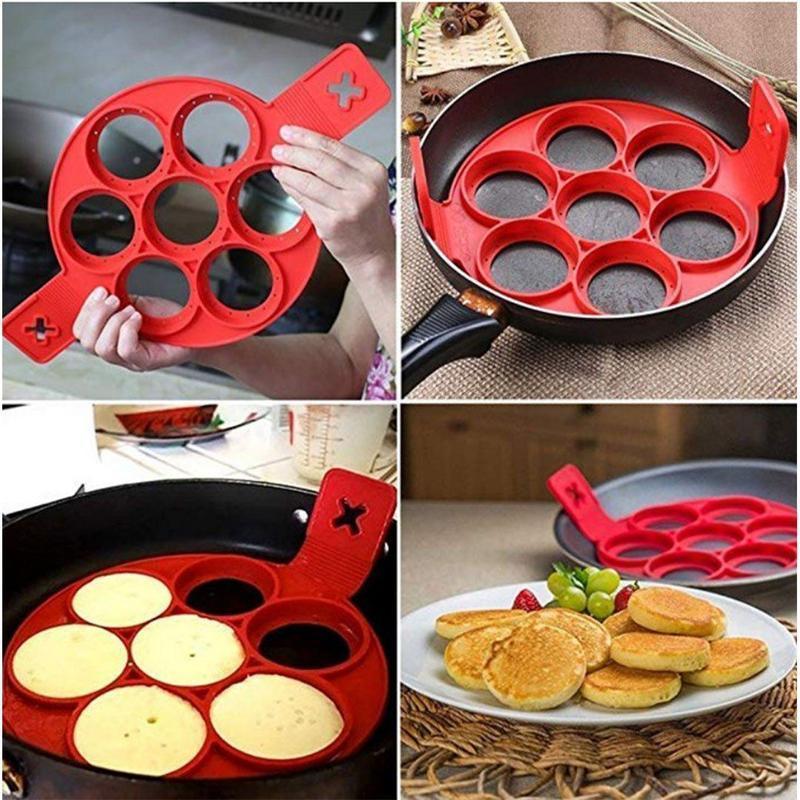 Anello per stampo per pancake in silicone antiaderente