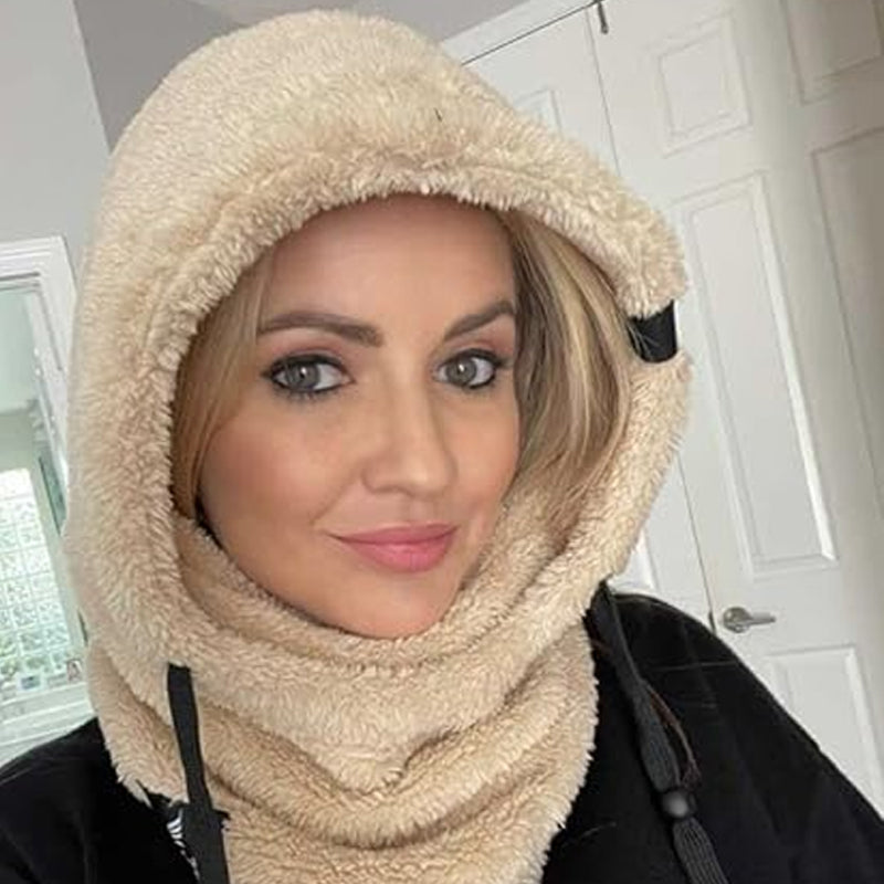 Maschera da sci con cappuccio Sherpa