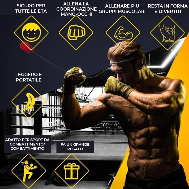 Boxing fight ball per migliorare la velocità di reazione