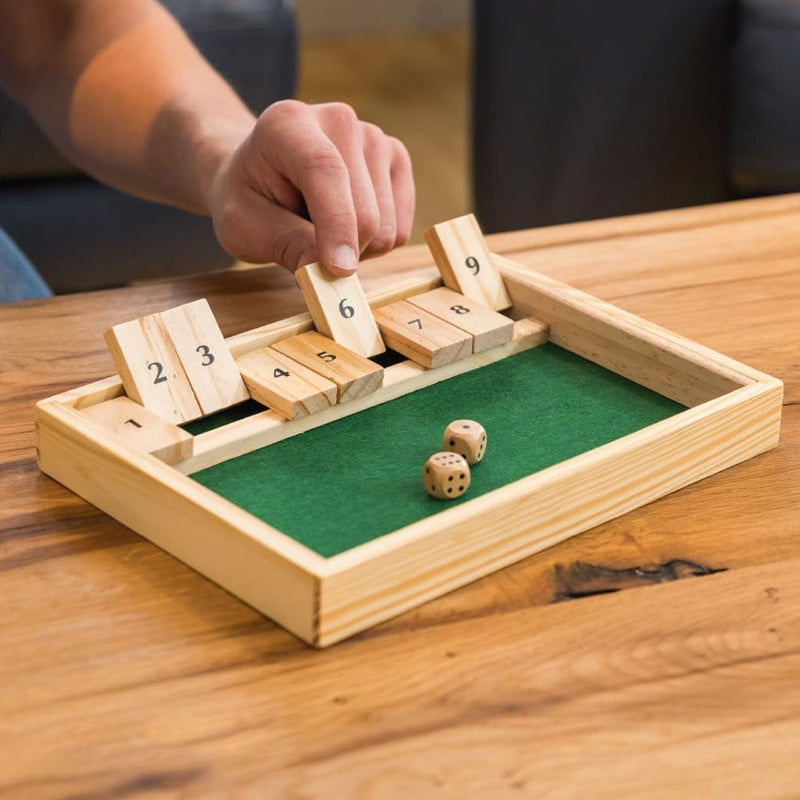 Gioco Chiudi la scatola: divertente gioco di matematica da tavolo per adulti e bambini