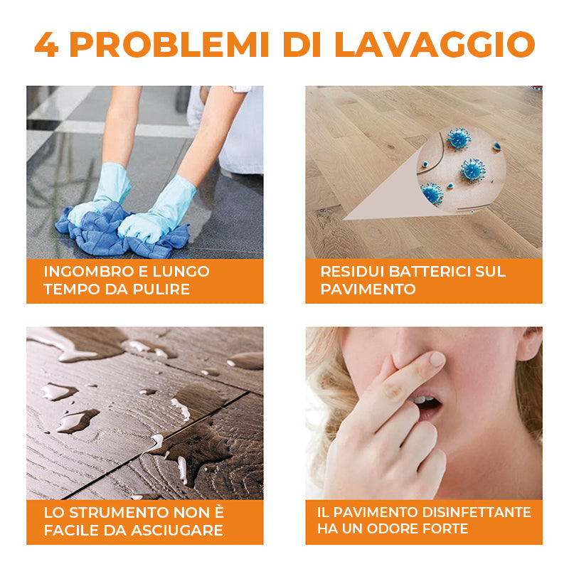 🔥🔥Potente detergente per pavimenti