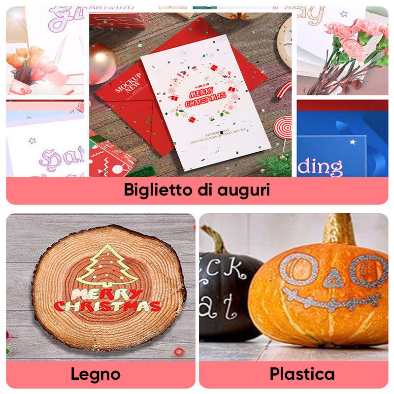 Pennarelli evidenziatori Lightstick Graffiti da colorare