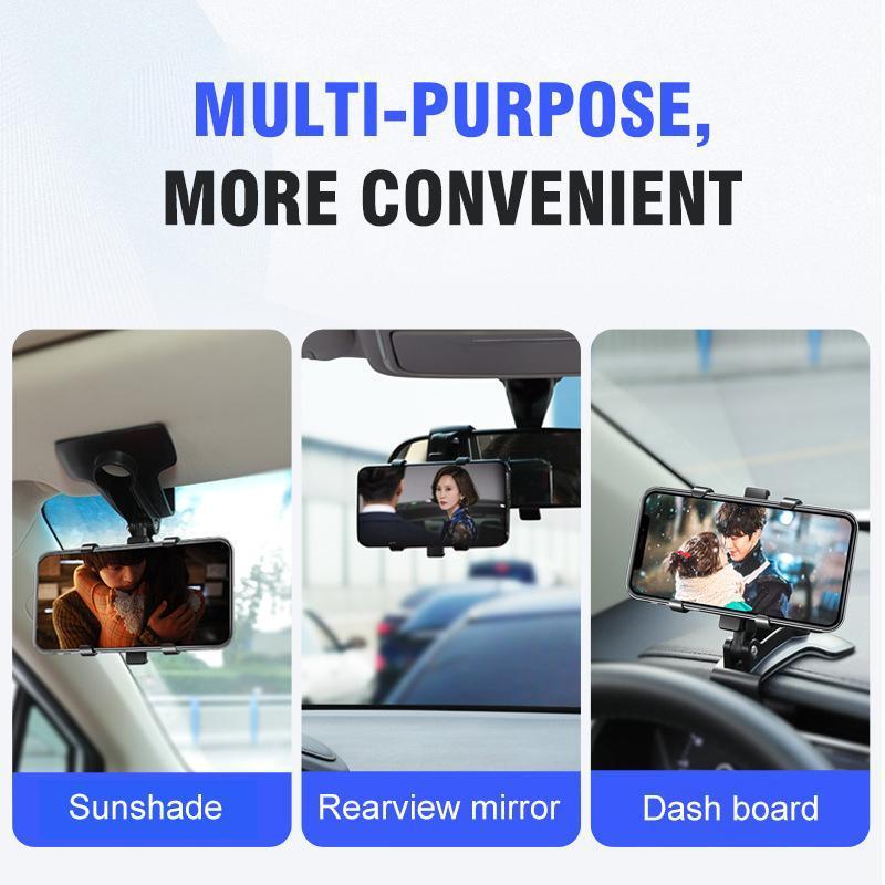 Supporto universale per telefono da cruscotto per auto