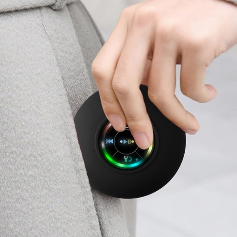 Mini altoparlante da doccia Bluetooth con luce LED