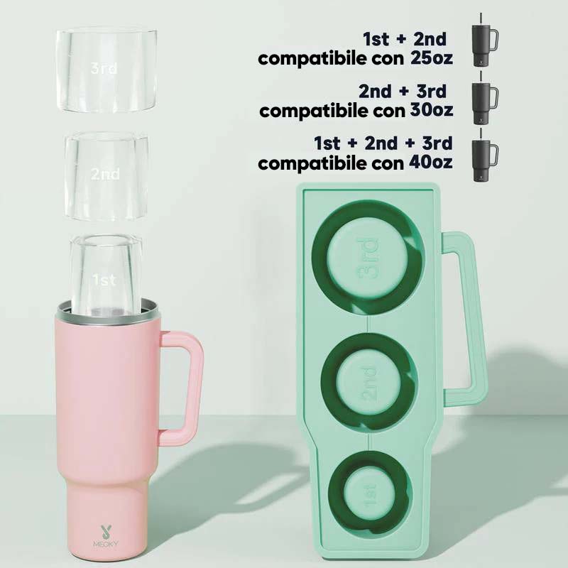 Vassoio per cubetti di ghiaccio in silicone