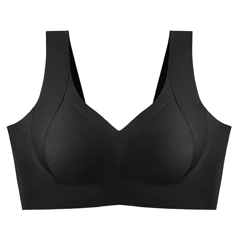 Reggiseno senza ferretto con copertura laterale e anti-cedimento