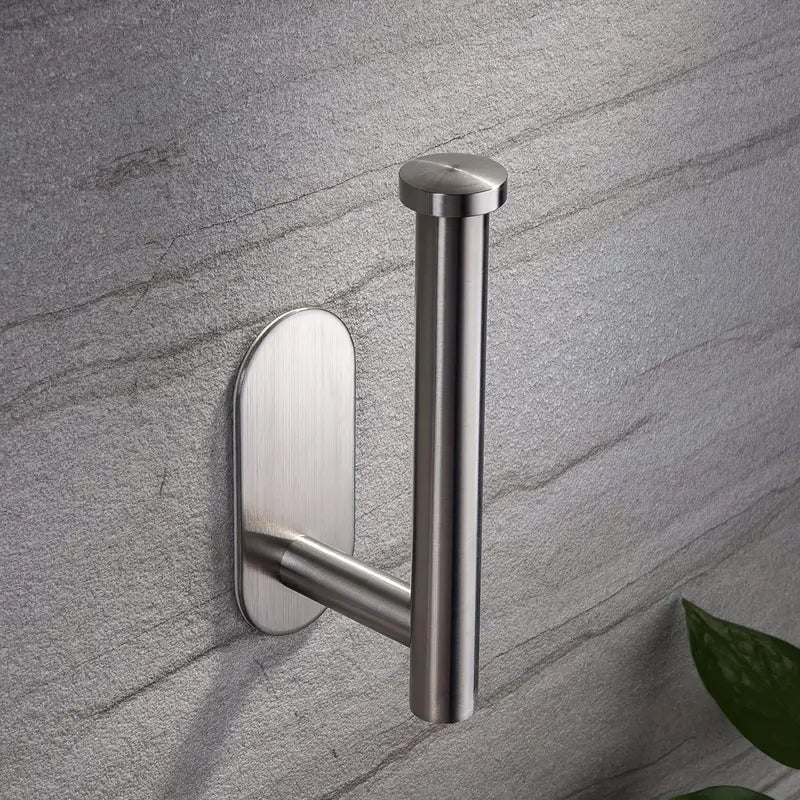 Porta rotolo di carta igienica a parete in acciaio inox