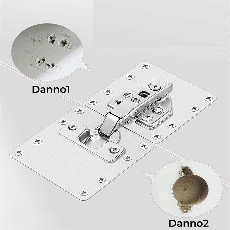 Set cerniere per ante dell'armadio