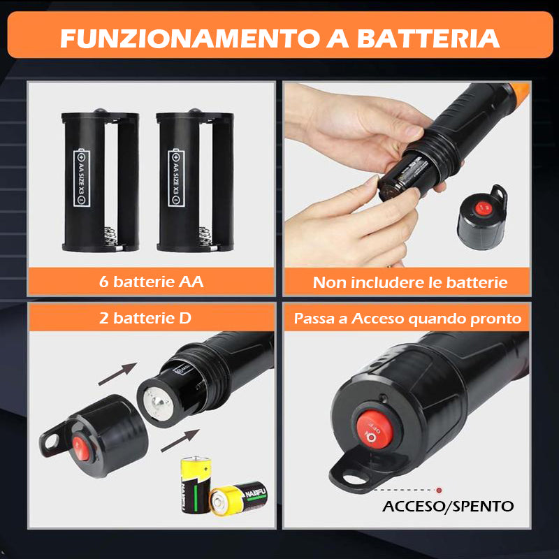 Pompa portatile a batteria