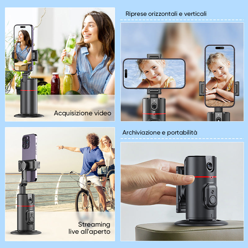 Gimbal di tracciamento intelligente