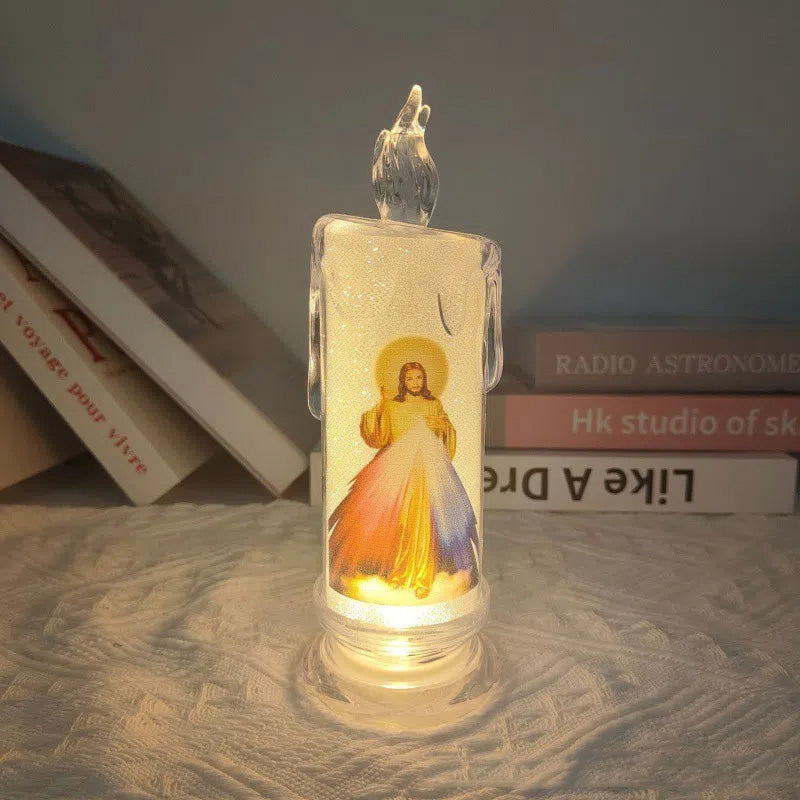 Candele LED senza fiamma per preghiera
