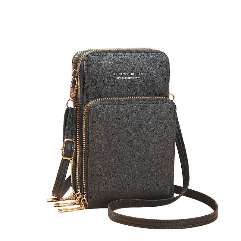 Borsa a tracolla piccola in pelle