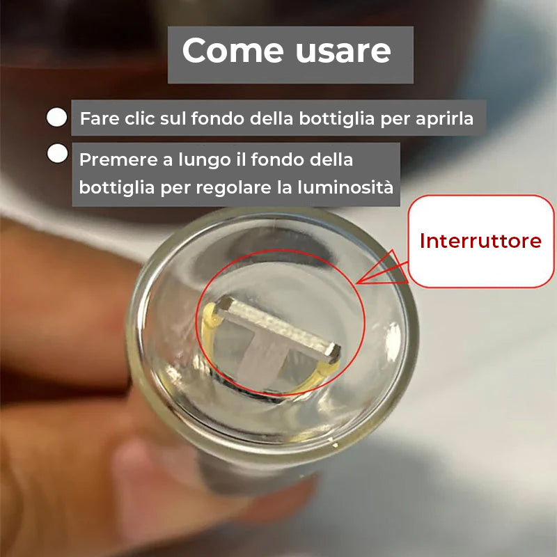 Luce notturna touch USB