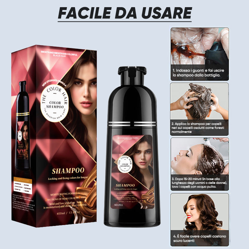 Shampoo per capelli colorati