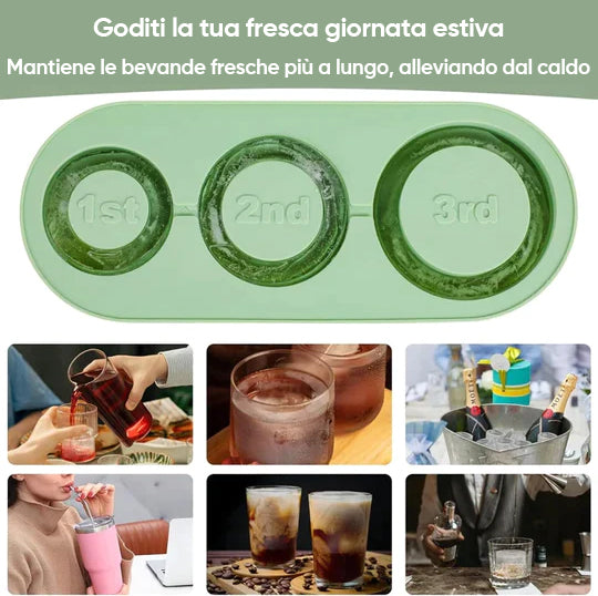 Vaschetta per cubetti di ghiaccio compatibile con Stanley Cup