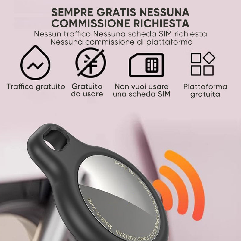 【Nessuna SIM richiesta】Tracker GPS intelligente