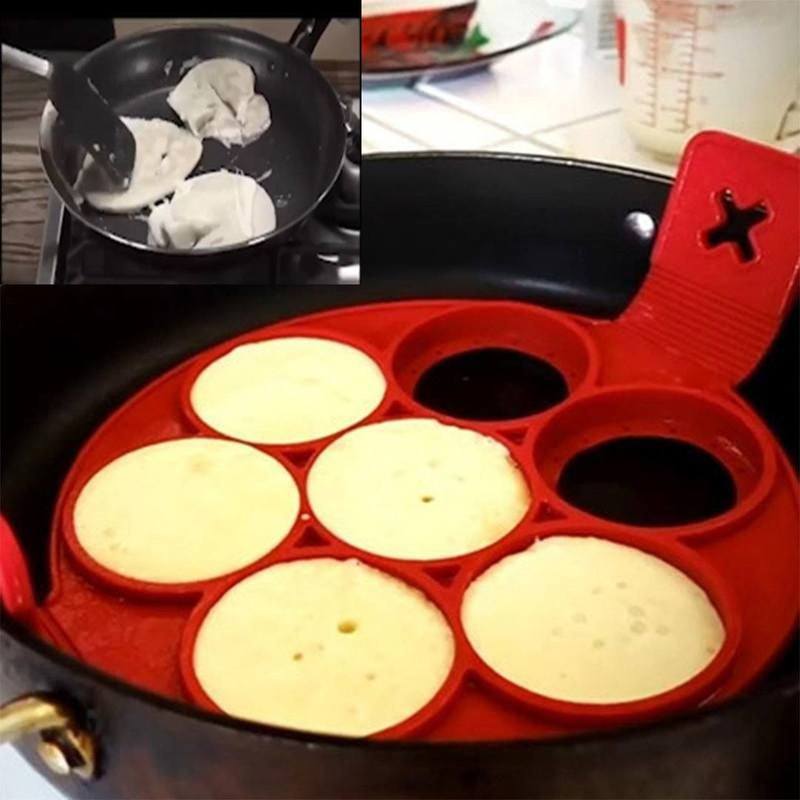 Anello per stampo per pancake in silicone antiaderente