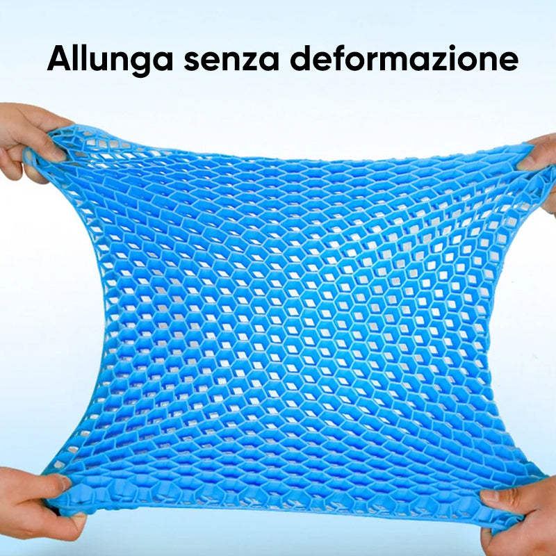 Cuscino in gel a nido d'ape