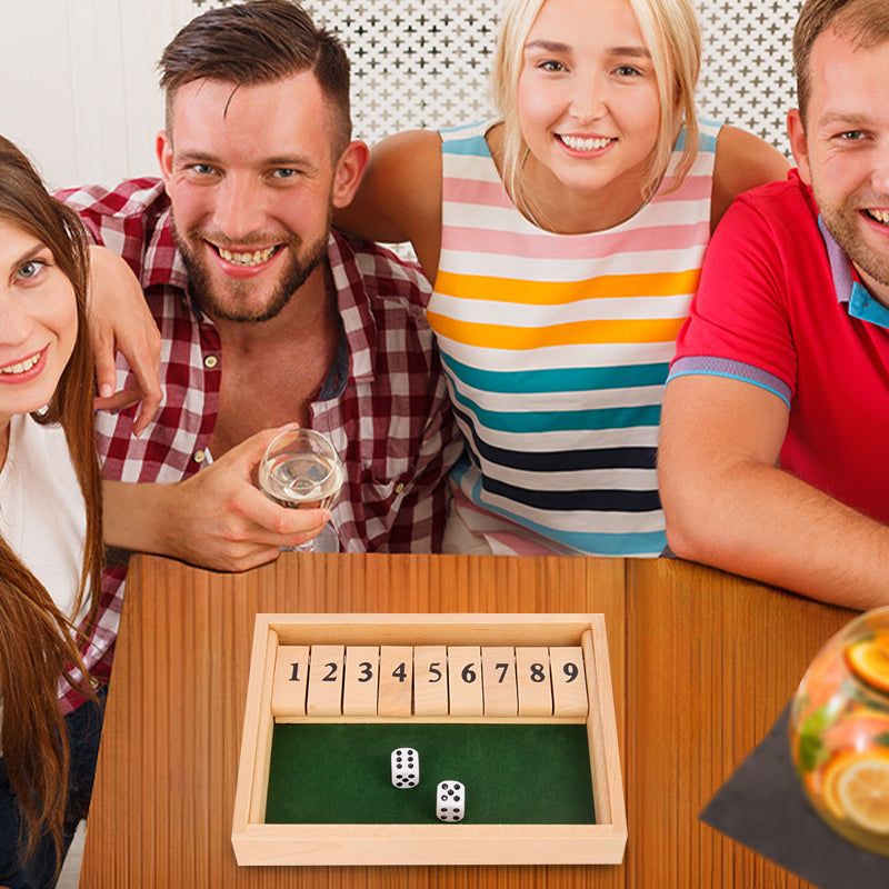 Gioco Chiudi la scatola: divertente gioco di matematica da tavolo per adulti e bambini