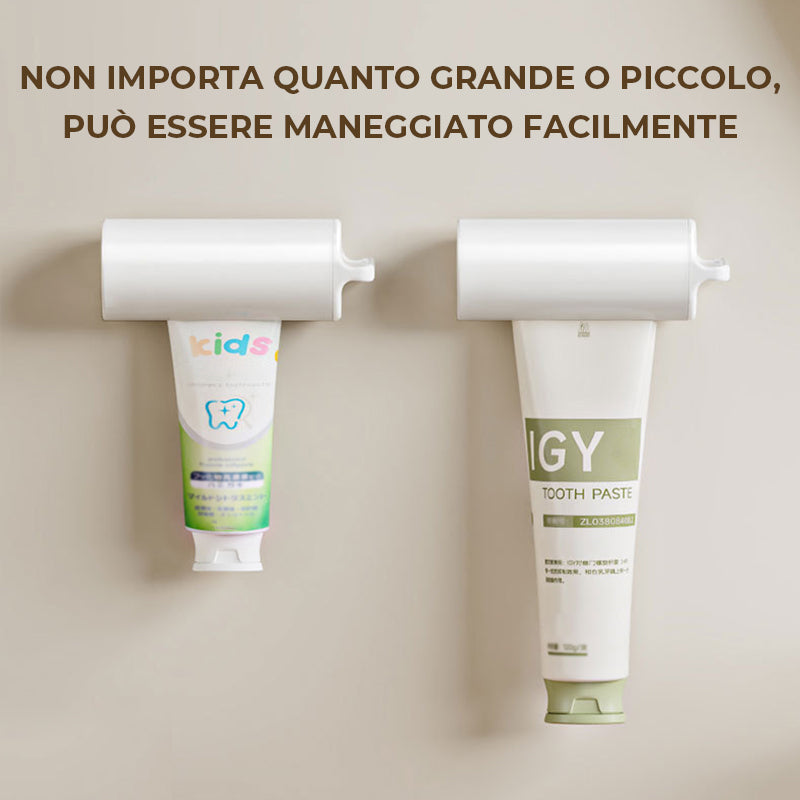 Portaspazzolino da parete con coperchio