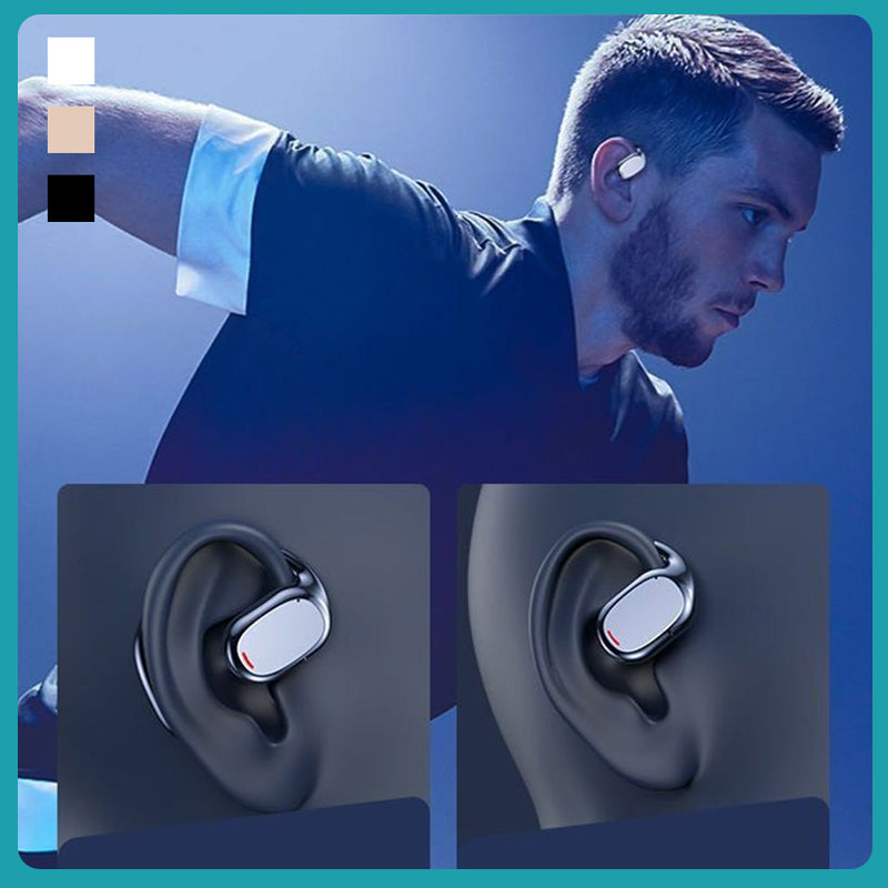Auricolare Bluetooth senza fili con gancio per l'orecchio