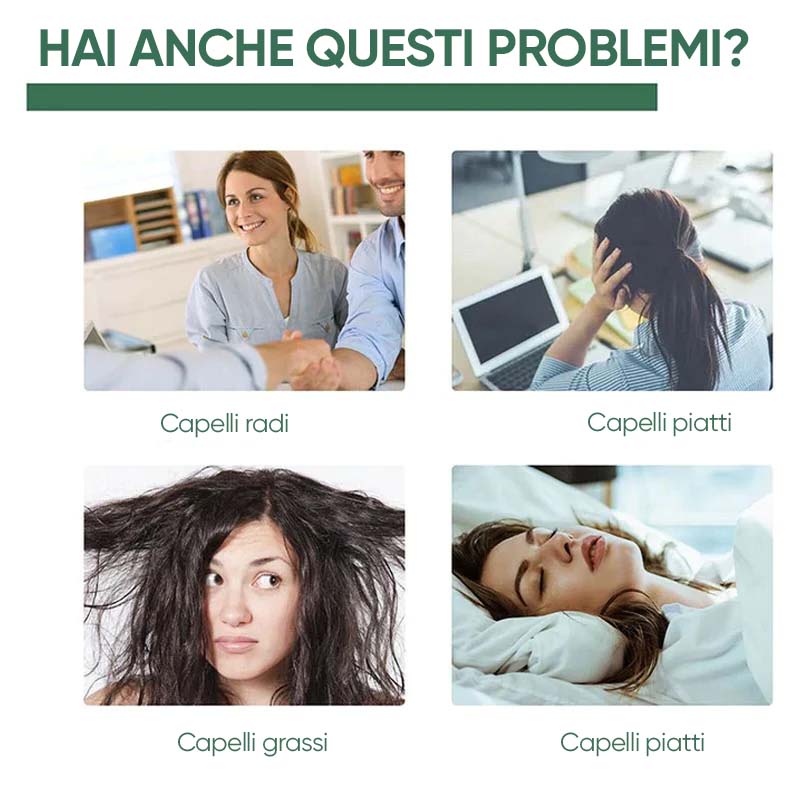 Spray magico per capelli asciutti