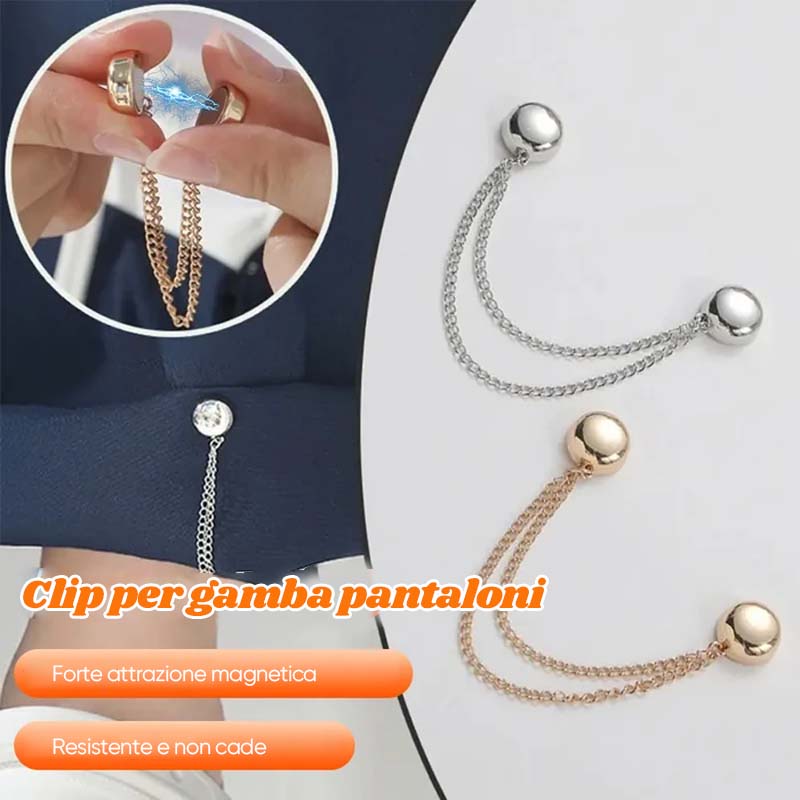 Clip magnetiche multifunzione per vestiti