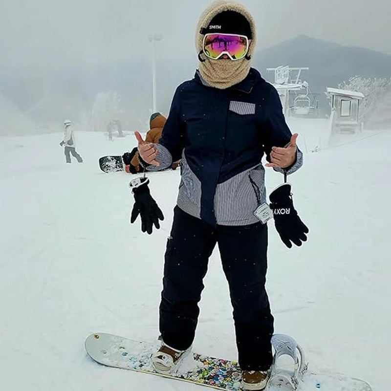 Maschera da sci con cappuccio Sherpa