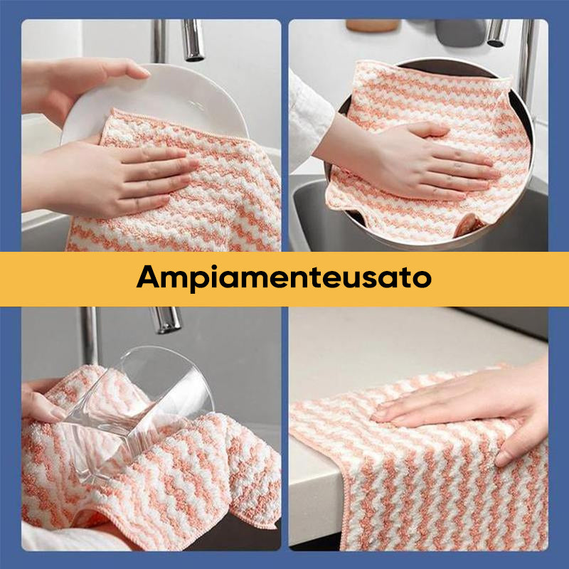 Panno per pulizia in microfibra