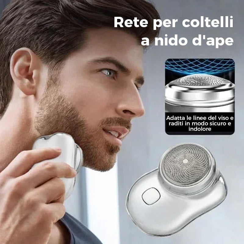 Rasatura elettrica portatile tascabile