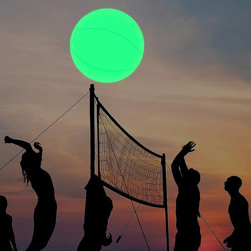 Pallone da spiaggia luminoso a 16 colori con luce a LED