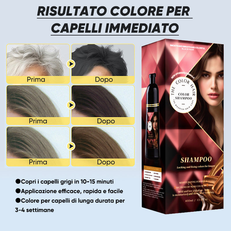 Shampoo per capelli colorati