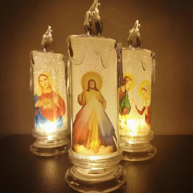 Candele LED senza fiamma per preghiera