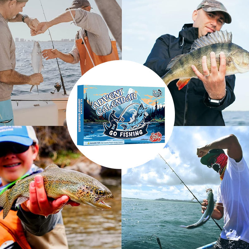 24 giorni di Natale Conto alla rovescia per il set di attrezzi da pesca
