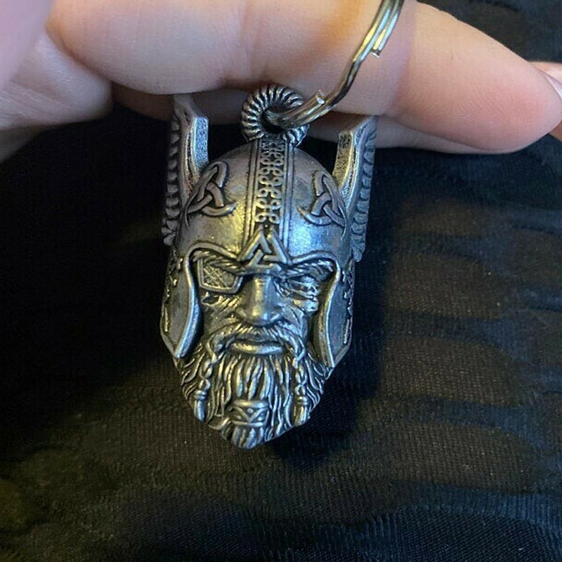 Portachiavi con campana da giro del Dio Guardiano vichingo