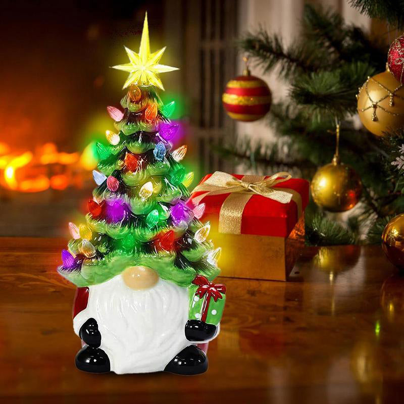 Decorazione per albero di Natale con design di Babbo Natale