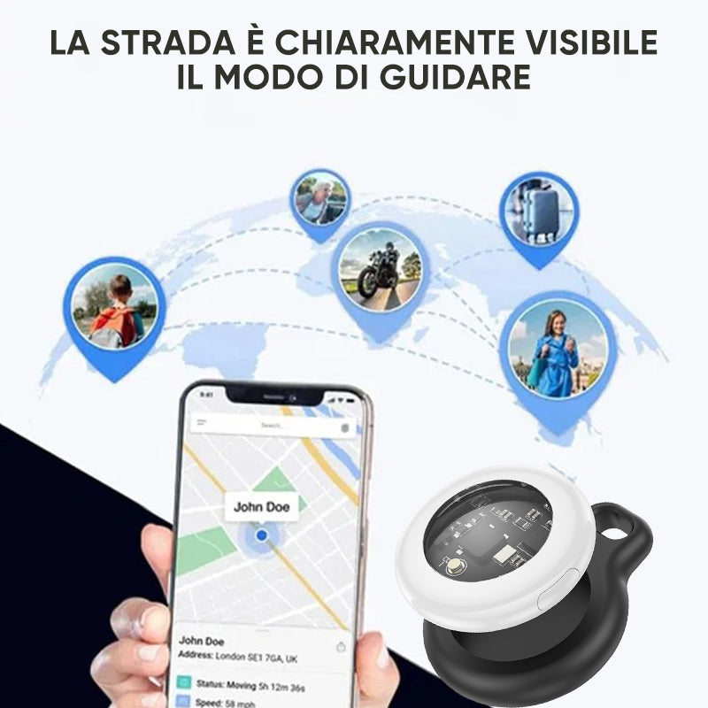 【Nessuna SIM richiesta】Tracker GPS intelligente
